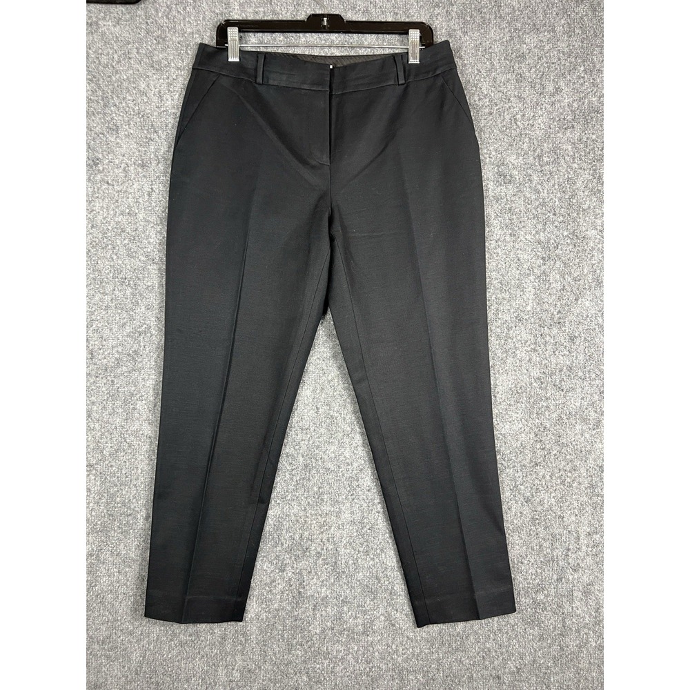 Kate Spade New York Women's 8 Black Straight Leg Dress Pants Trousers